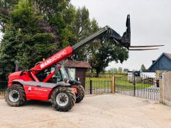 MANITOU MLT523 TURBO 4WD TELEHANDLER C/W PALLET TINES *VIDEO*