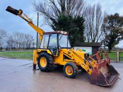 JCB 3CX PROJECT 7 4WD BACKHOE DIGGER C/W EXTENDING DIG *VIDEO*