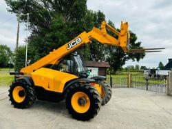 JCB 531-70 4WD TELEHANDLER * YEAR 2020, 3494 HOURS* C/W PALLET TINES *VIDEO*