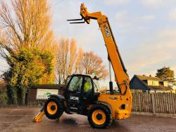 JCB 535-140HI-VIZ 4WD TELEHANDLER *14 METER REACH,  YEAR 2014* C/W TINES *VIDEO*