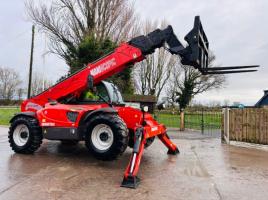 MANITOU MT-X1840 4WD TELEHANDLER *18 METER REACH* C/W PALLET TINES 