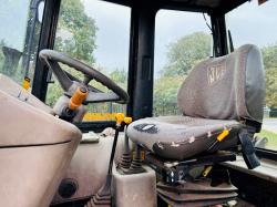 JCB 2CX-U 4WD LOADING SHOVEL C/W REAR LINKAGE, PTO, BUCKET & PALLET TINES *VIDEO*