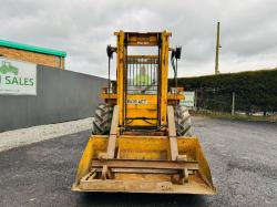 SANDERSON PM2-264 4WD ROUGH TERRAIN FORKLIFT 2 STAGE MAST *C/W BUCKET AND FORKS*