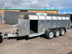 UNUSED IFOR WILLIAMS 14X4 LIVESTOCK TRAILER *YEAR 2021*