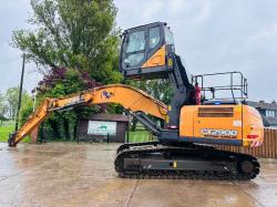 CASE CX290D HIGH RISE CABIN TRACKED EXCAVATOR *YEAR 2017* C/W QUICK HITCH *VIDEO*