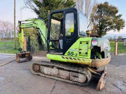 HYUNDAI ROBEX R55-3 TRACKED EXCAVATOR C/W BUCKET 