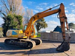 HYUNDAI ROBEX 130LC-3 TRACKED EXCAVATOR C/W BUCKET 