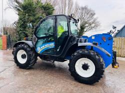 NEW HOLLAND LM742 4WD TELEHANDLER *AG-SPEC, ONLY 4441 HOURS* C/W TINES *VIDEO*