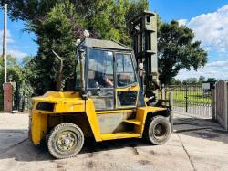 CATERPILLAR DP70 DIESEL FORKLIFT C/W PALLET TINES *VIDEO*