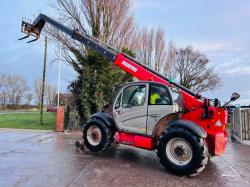 MANITOU MT1135 4WD TELEHANDLER *YEAR 2014* C/W PALLET TINES *VIDEO*