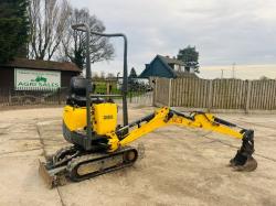 WACKER NEUSON 803 EXCAVATOR *YEAR 2017, 596 HOURS* C/W EXPANDING TRACKS