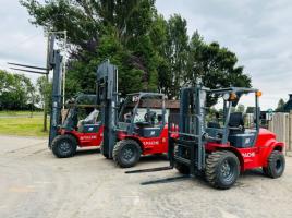 UNUSED APACHE FR30 ROUGH TERRIAN 4WD FORKLIFT *YEAR 2024, ONLY 2 LEFT* VIDEO*