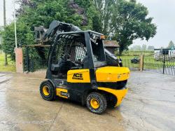 JCB TLT30D 4WD TELETRUCK C/W PALLET TINES *VIDEO*