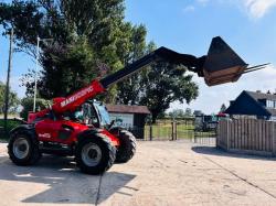 MANITOU 634-120 4WD TELEHANDLER *AG-SPEC* C/W PICK UP HITCH *VIDEO*