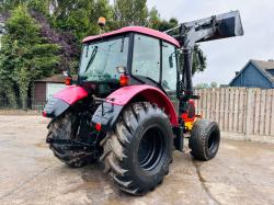 ZETOR 644T 4WD TRACTOR C/W TRAC LIFT FRONT LOADER & BUCKET *VIDEO*