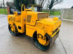 ANMAN DT200 DOUBLE DRUM ROLLER C/W HATZ ENGINE