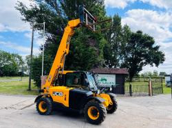 JCB 525-60 4WD TELEHANDLER *YEAR 2018, ONLY 3890 HOURS* C/W PALLET TINES *VIDEO*