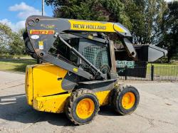 NEW HOLLAND LS180B HIGH LIFT SKIDSTEER C/W BUCKET *VIDEO*