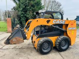 CASE SR130 SKIDSTEER *YEAR 2021, ONLY 495 HOURS* C/W BUCKET *VIDEO*