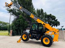 JCB 533-105 4WD TELEHANDLER *YEAR 2018, 10.5 METER REACH* C/W PALLET TINES *VIDEO*