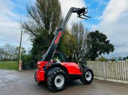 MANITOU MLT635-140+ 4WD TELEHANDLER *YEAR 2019, AG-SPEC* C/W PICK UP HITCH *VIDEO*