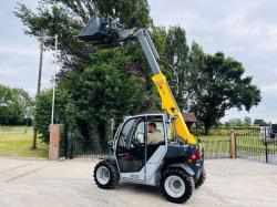 WACKER NEUSON TH412 4WD TELEHANDLER *ONLY 18 HOURS* C/W TINES & BUCKET *VIDEO*