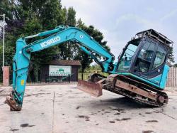 KOBELCO SK85MSR TRACKED EXCAVATOR *YEAR 2015, 4096 HOURS* C/W QUICK HITCH *VIDEO*