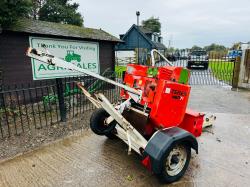 BENFORD MBR7-HEW PEDESTRIAL ROLLER C/W TRAILER 