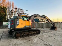 VOLVO EC140EL TRACKED EXCAVATOR *YEAR 2016, 5529 HOURS* C/W QUICK HITCH *VIDEO*