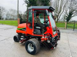 JACOBSEN LF3400TM 4WD 5 GANG RIDE ON MOWER *YEAR 2015* C/W KUBOTA ENGINE *VIDEO*