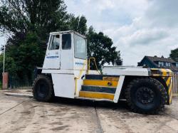 LANCING HENLEY HERMES 40 FORKLIFT *40 TONNE LIFT* C/W VOLVO ENGINE *VIDEO*