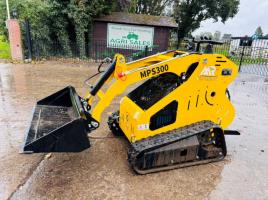 NEW UNUSED MACHPRO MPS300 TRACKED SKIDSTEER LOADER *YEAR 2024* VIDEO*