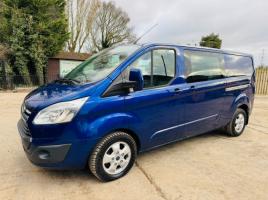 FORD TRANSIT LIMITED CUSTOM CREW VAN *MOT'D TILL NOVEMBER 2025, YEAR 2016*