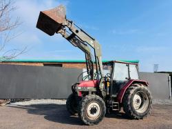 CASE 4230 TRACTOR *C/W QUICKIE 450 LOADING BUCKET*VIDEO*