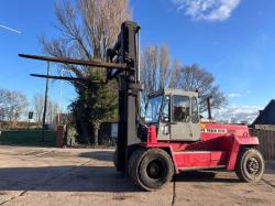 SVE TRUCK 15120 15 TON FORKLIFT C/W TINE POSITIONER & SIDE SHIFT *VIDEO*