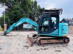 KOBELCO SK85MSR TRACKED EXCAVATOR *YEAR 2015, 4096 HOURS* C/W QUICK HITCH *VIDEO*