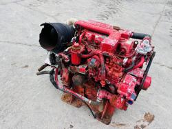 KUBOTA K25548 90BHP 4 CYLINDER DIESEL ENGINE C/W PUMP 