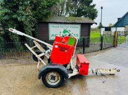 BENFORD MBR7-HEW PEDESTRIAL ROLLER C/W TRAILER 