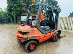 LINDE H30D-03 DIESEL FORKLIFT *CONTAINER SPEC* C/W PERKINS ENGINE *VIDEO*