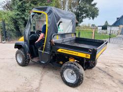 JCB GROUNDHOG 4X4 UTV *YEAR 2009* C/W EASY SHEET CANOPY *VIDEO*