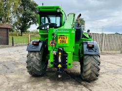 MERLO TF42.7CS-140-CVTRONIC TELEHANDLER *YEAR 2017, AG-SPEC* C/W PALLET TINES 