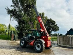 MANITOU MLT634-120 4WD TELEHANDLER *AG-SPEC* C/W PICK UP HITCH *VIDEO*