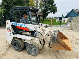 BOBCAT S70 SKIDSTEER *YEAR 2018* C/W BUCKET *VIDEO*