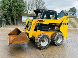 GEHL R150 SKIDSTEER *YEAR 2020, 1978 HOURS* C/W BUCKET 