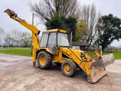 JCB 3CX 4WD BACKHOE DIGGER C/W EXTENDING DIG *VIDEO*