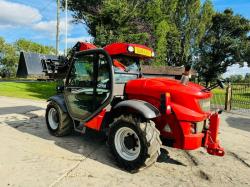 MANITOU MLT629 4WD TELEHANDLER *AG-SPEC, YEAR 2014* C/W BUCKET *VIDEO*