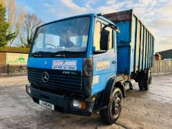 MERCEDES 1317 ECO POWER 4X2 TIPPER LORRY C/W HIGH SIDED BODY *VIDEO*