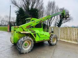 MERLO P30.7 SX 4WD TELEHANDLER *6446 HOURS* C/W PALLET TINES*PERKINS ENGINE*