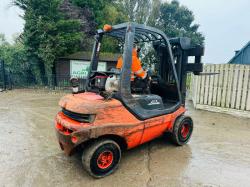 LINDE H30D-03 DIESEL FORKLIFT *CONTAINER SPEC* C/W PERKINS ENGINE *VIDEO*