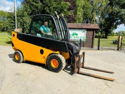 JCB TLT30D 4WD TELETRUCK *YEAR 2013* C/W PALLET TINES *VIDEO*